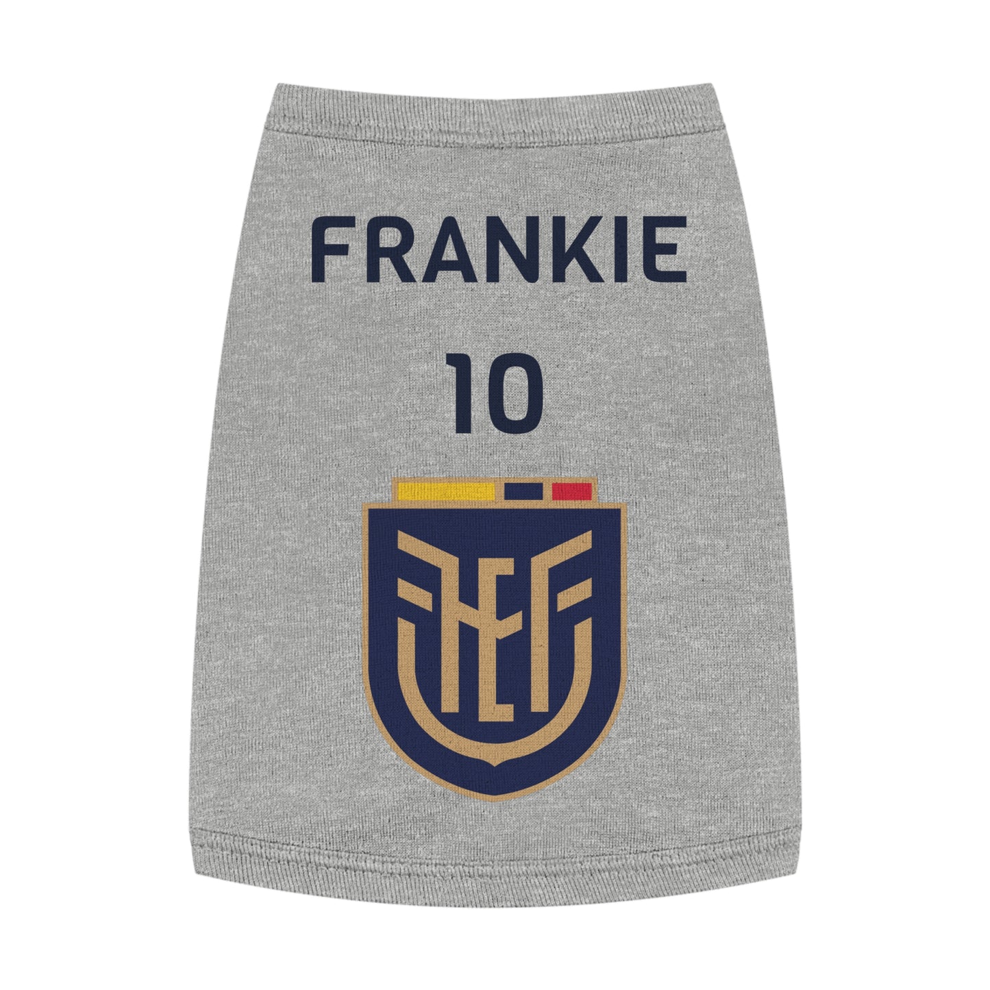 Customizable World Cup Pet Top — Team Ecuador