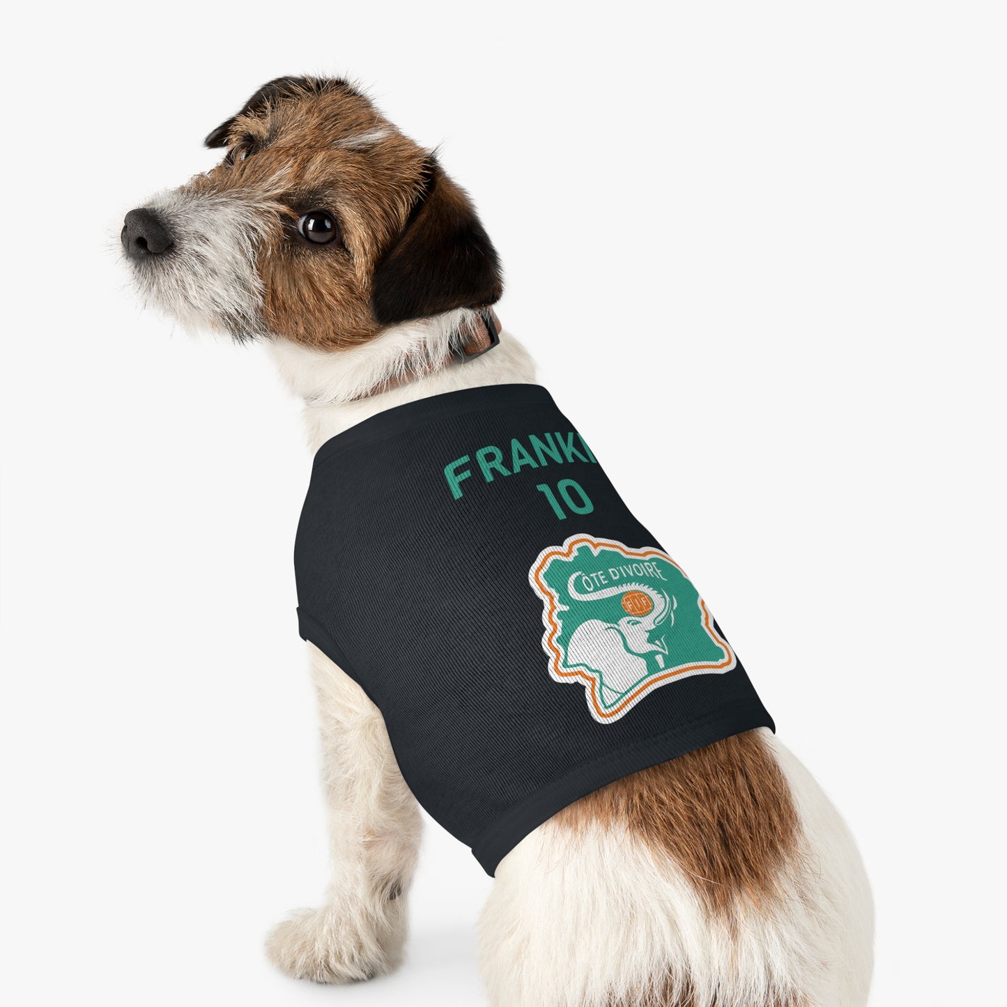 Customizable World Cup Pet Top — Team Cote D'Ivoire