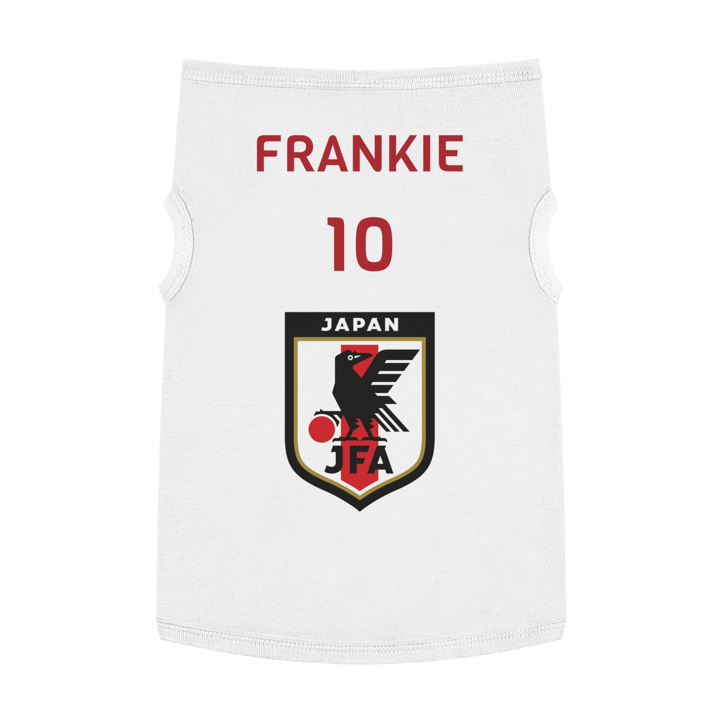 Customizable World Cup Pet Top — Team Japan