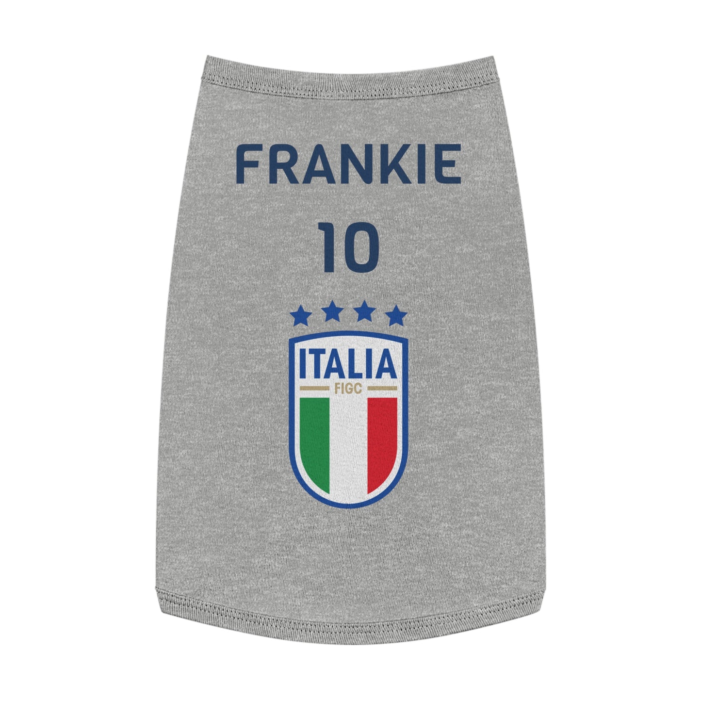 Customizable World Cup Pet Top — Team Italy