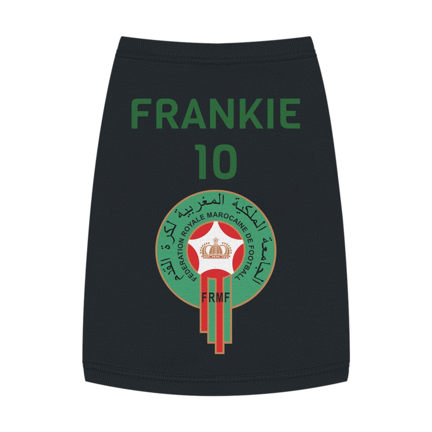 Customizable World Cup Pet Top — Team Morocco