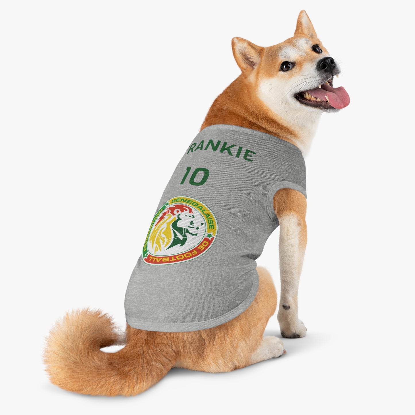 Customizable World Cup Pet Top — Team Senegal
