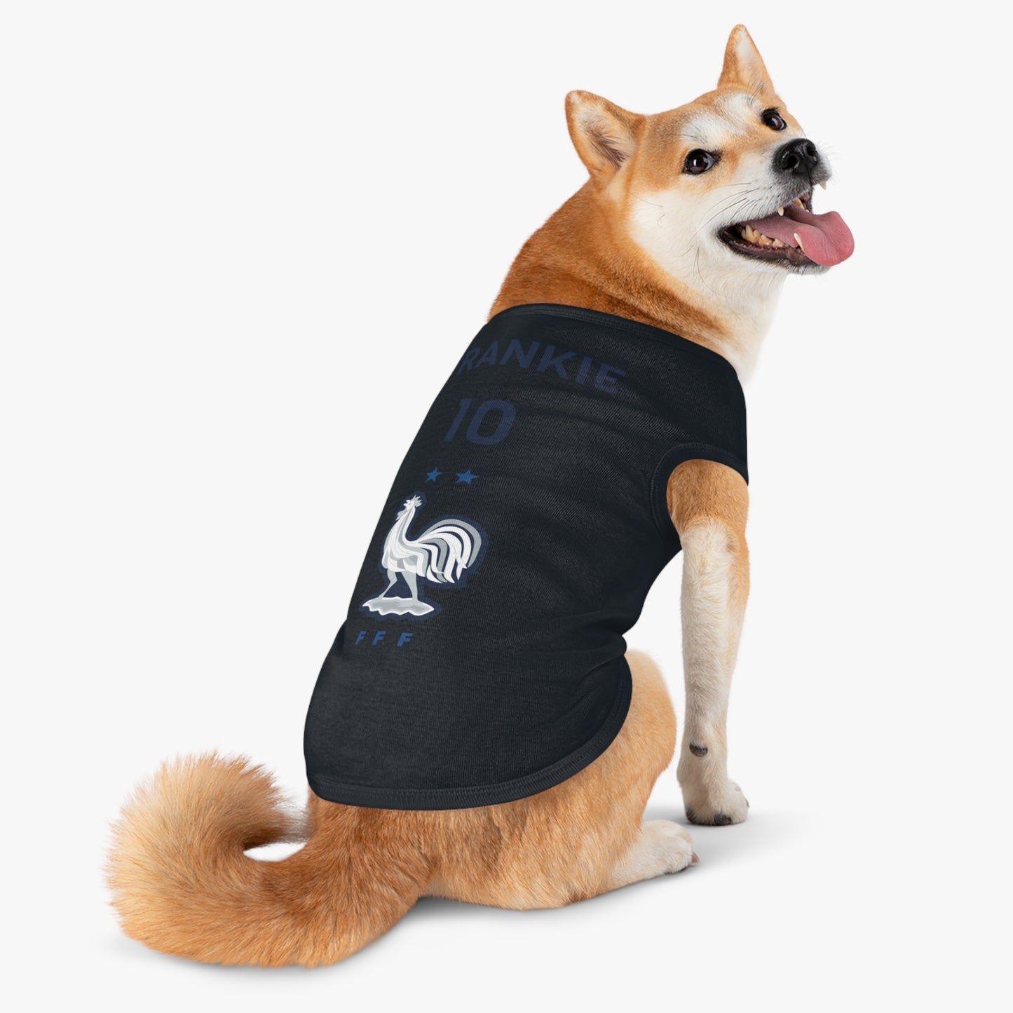 Customizable World Cup Pet Top — Team France