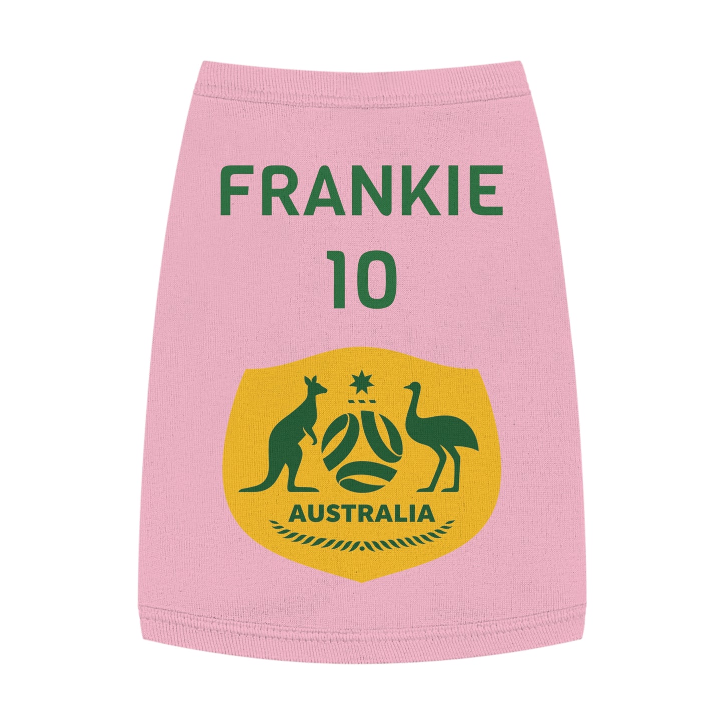 Customizable World Cup Pet Top — Team Australia