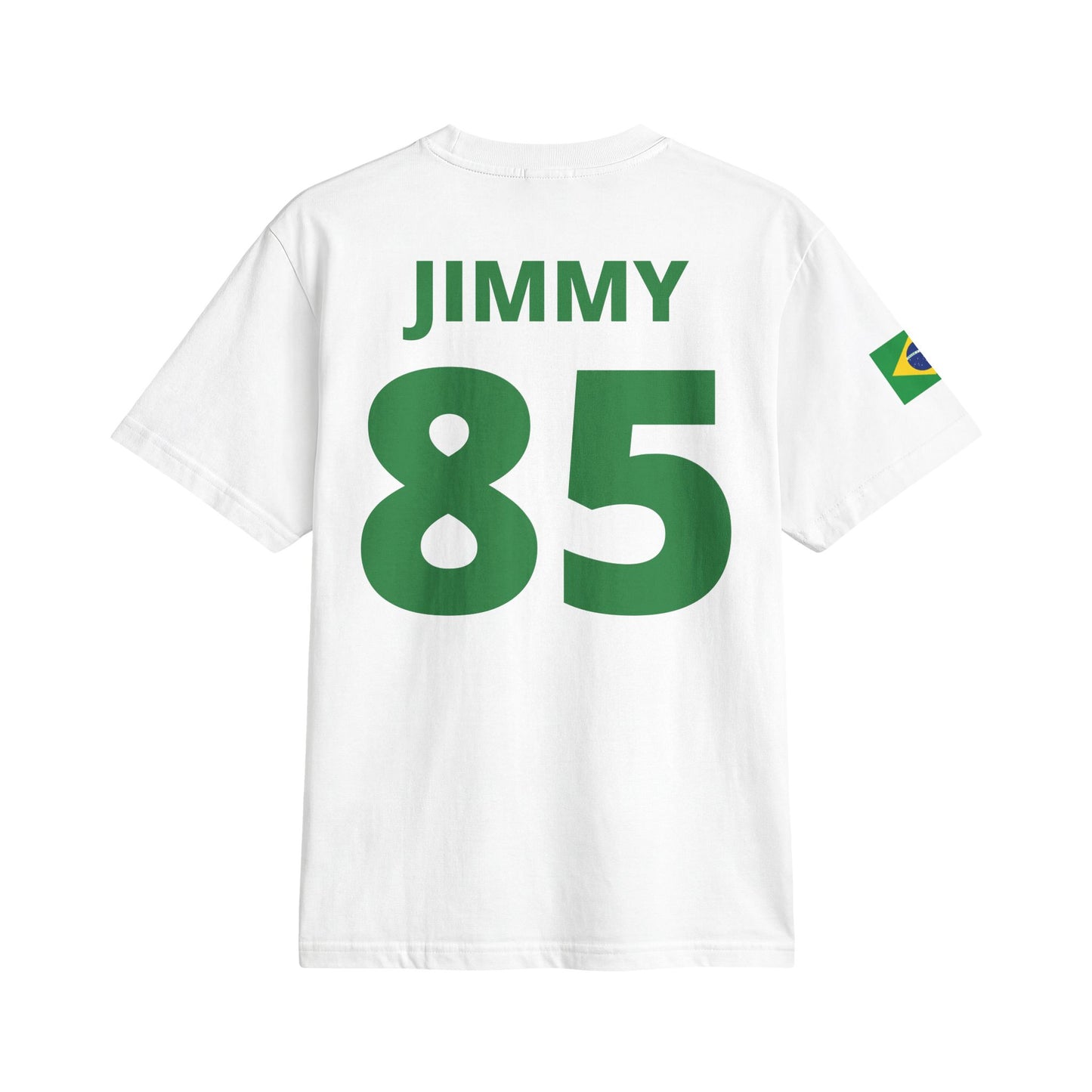 Customizable World Cup T-shirt — Team Brazil