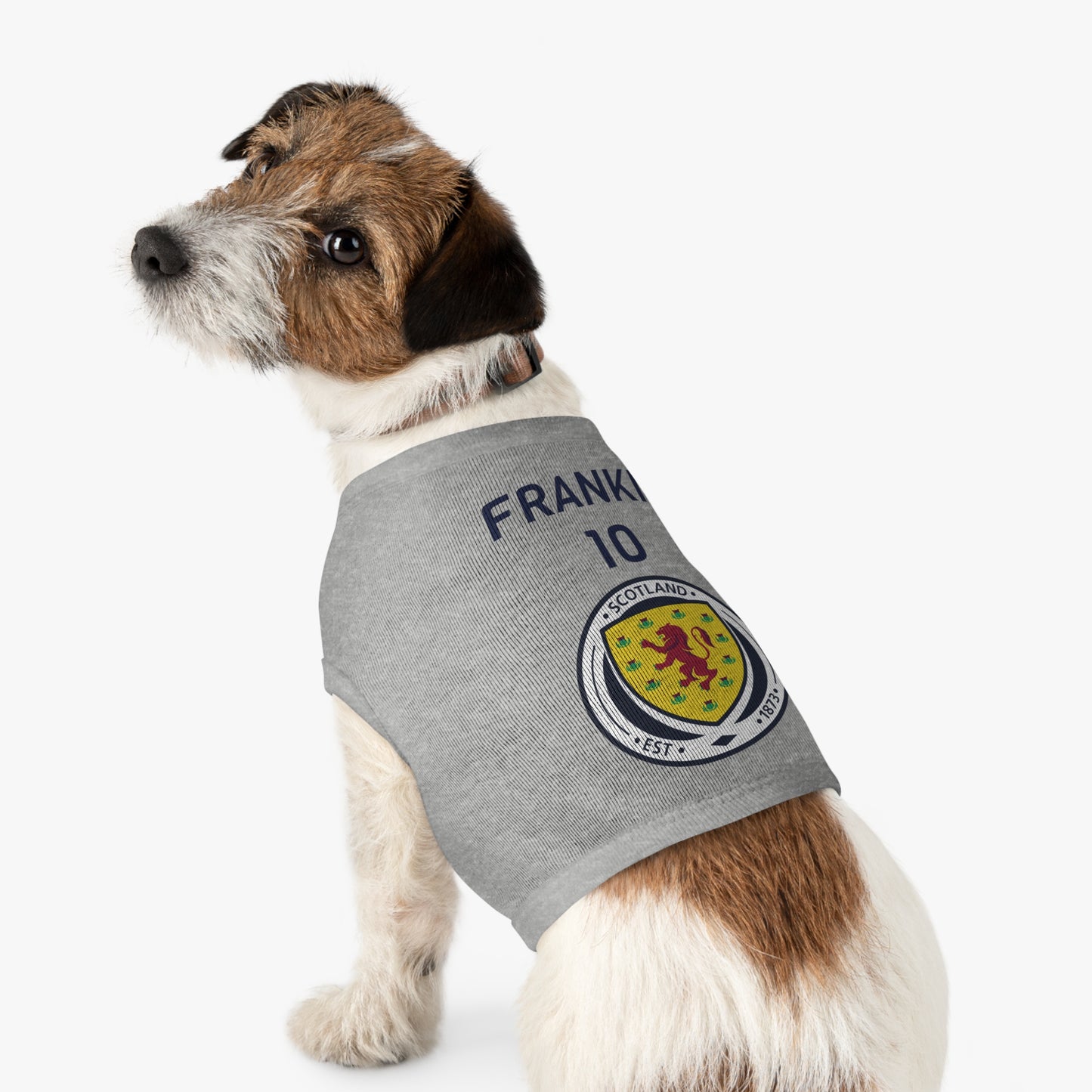 Customizable World Cup Pet Top — Team Scotland