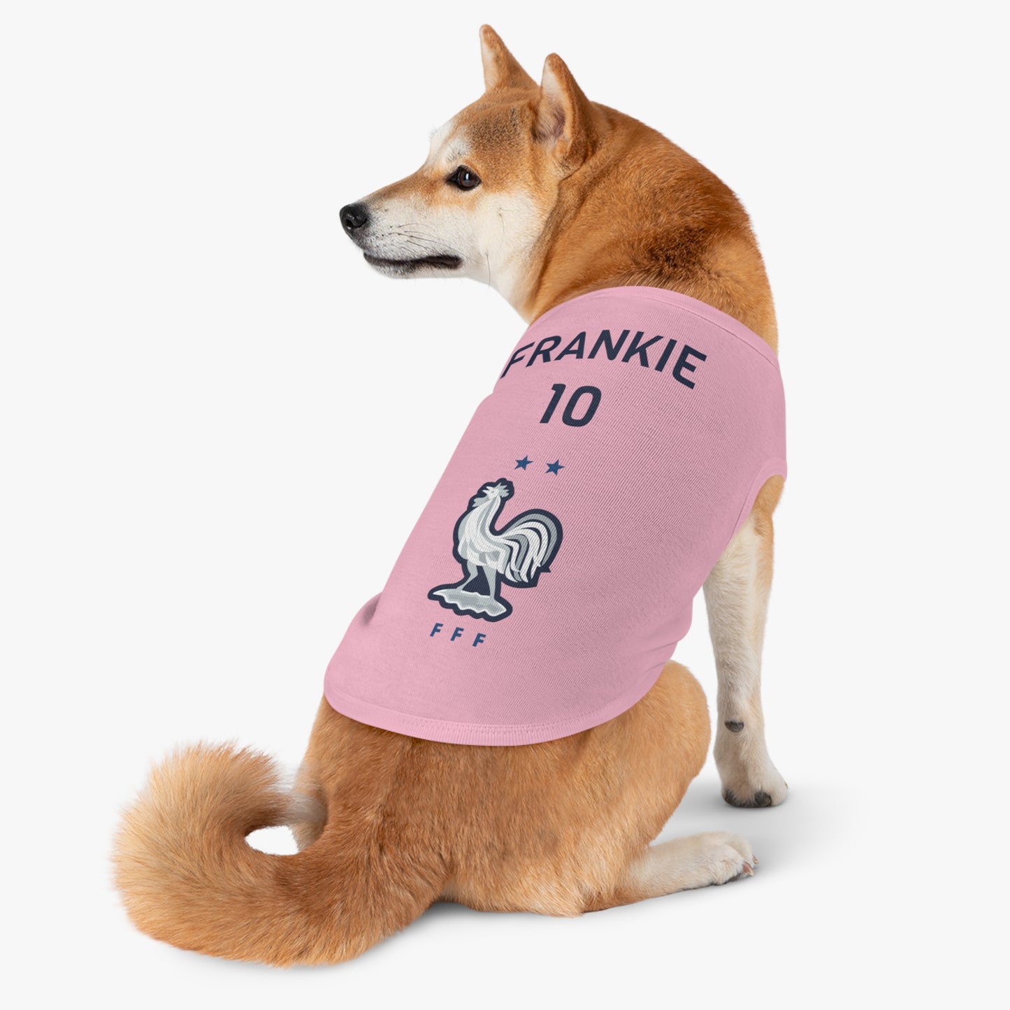 Customizable World Cup Pet Top — Team France