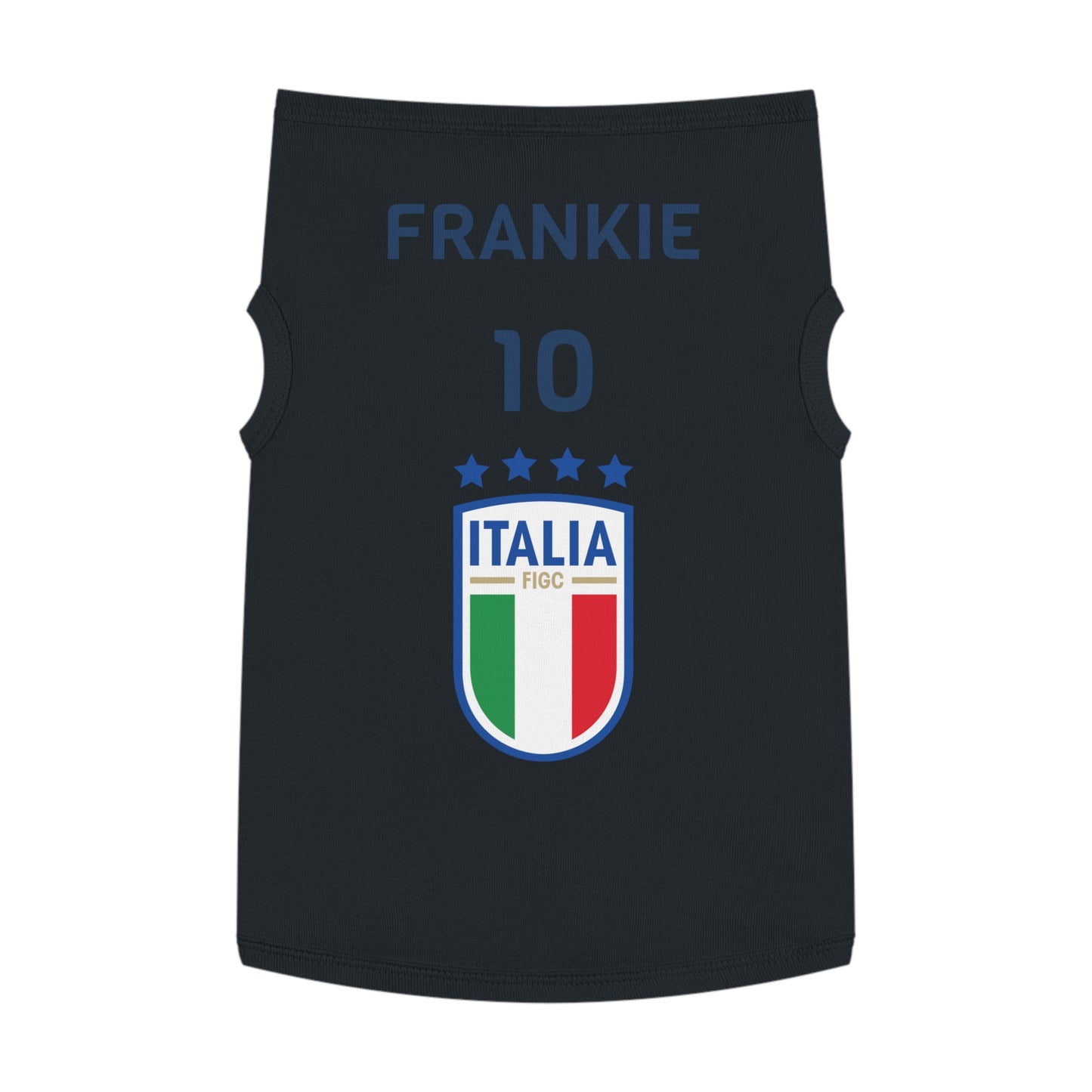 Customizable World Cup Pet Top — Team Italy
