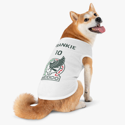 Customizable World Cup Pet Top — Team Mexico