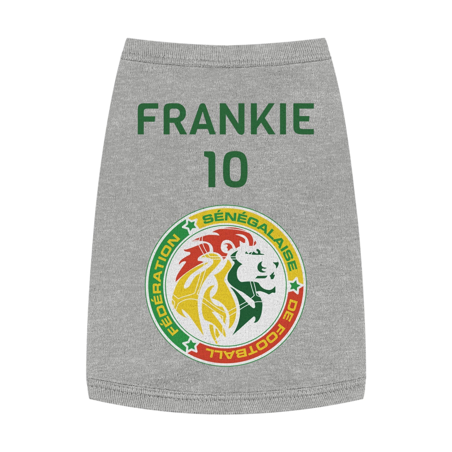Customizable World Cup Pet Top — Team Senegal