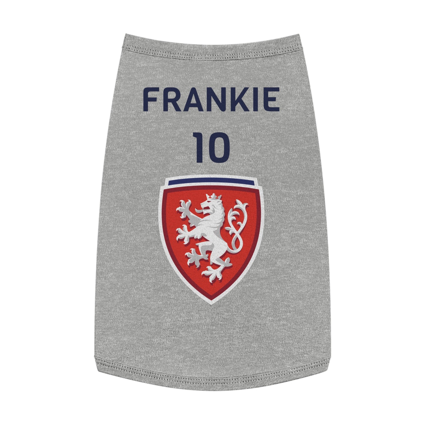Customizable World Cup Pet Top — Team Czech