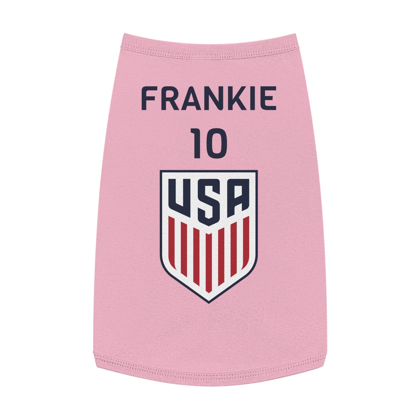 Customizable World Cup Pet Top — Team USA