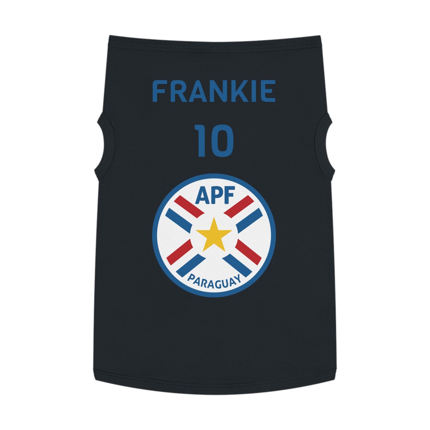 Customizable World Cup Pet Top — Team Paraguay