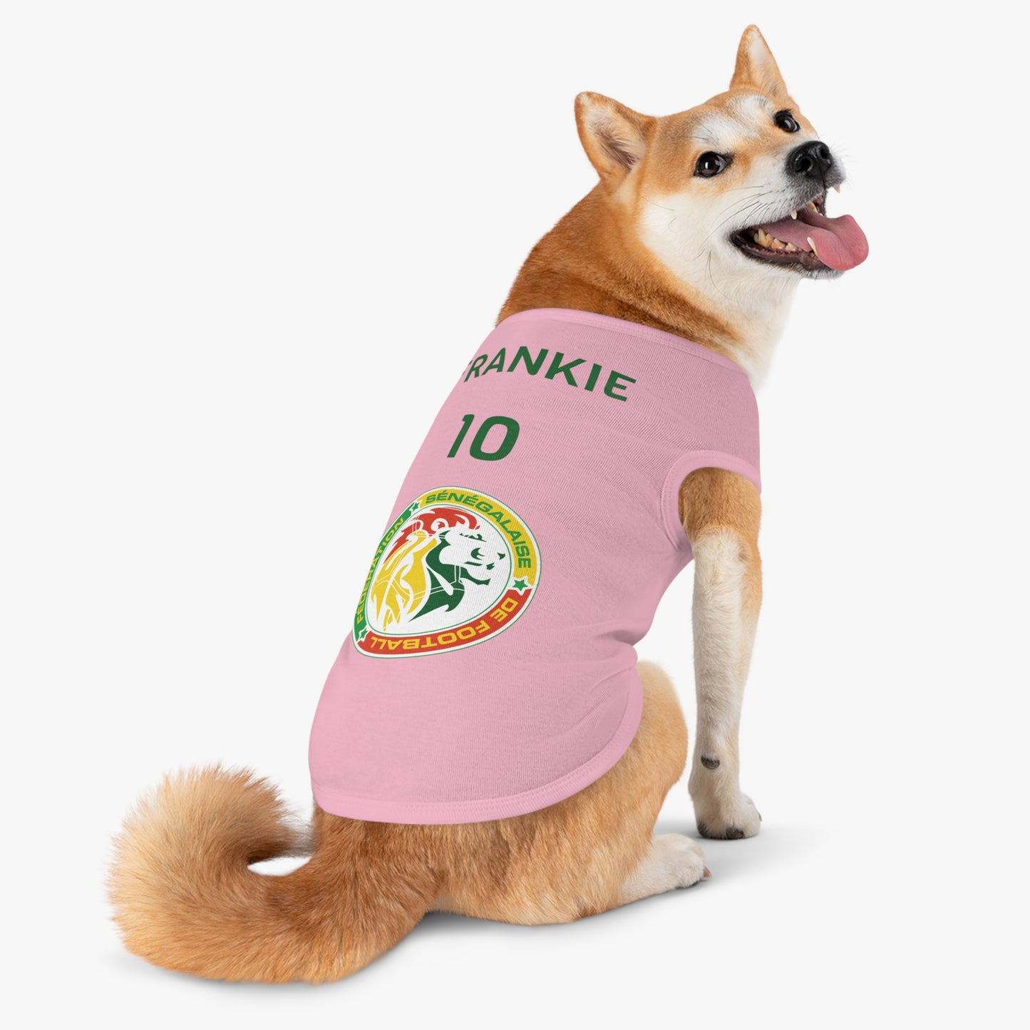 Customizable World Cup Pet Top — Team Senegal