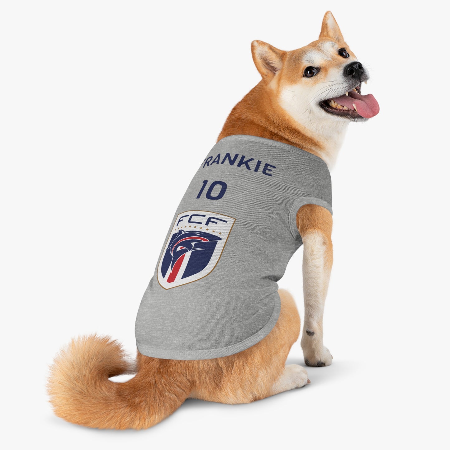 Customizable World Cup Pet Top — Team Cabo Verde