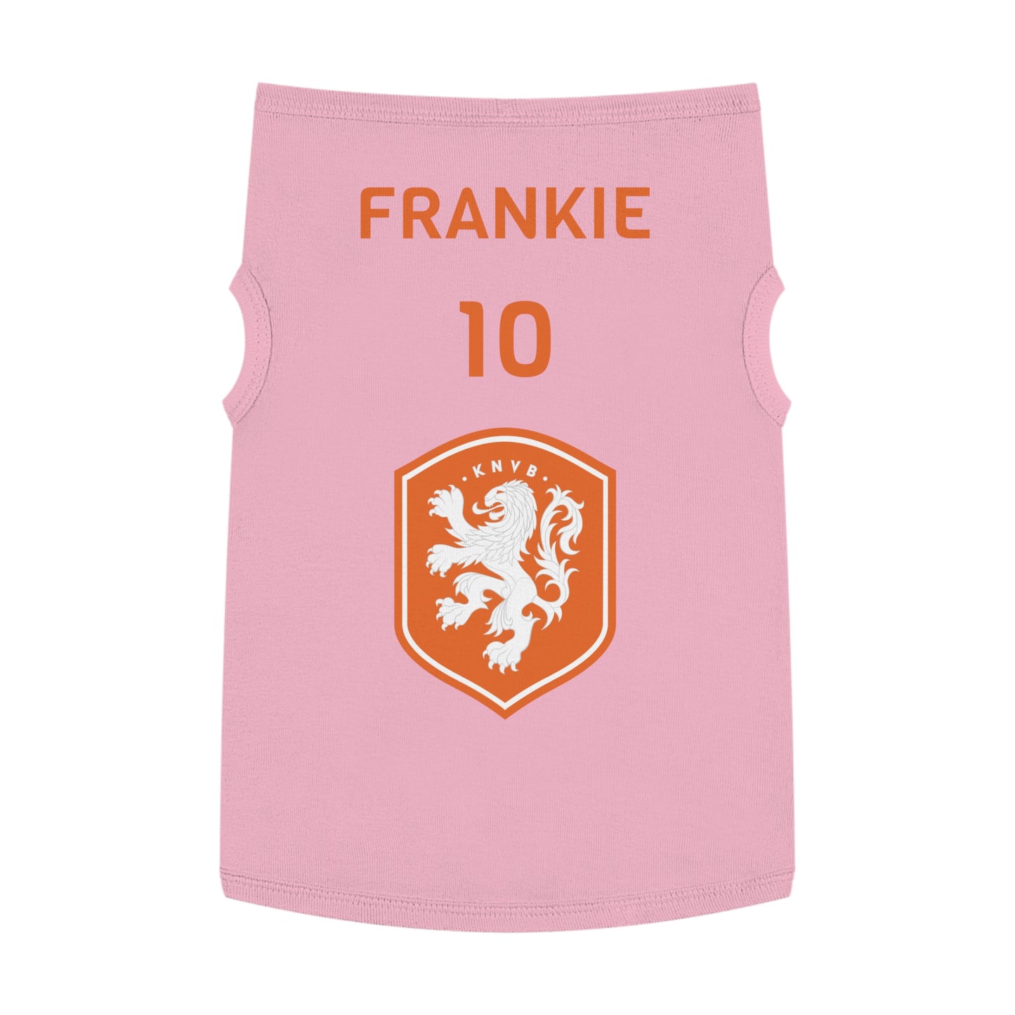 Customizable World Cup Pet Top — Team Netherlands