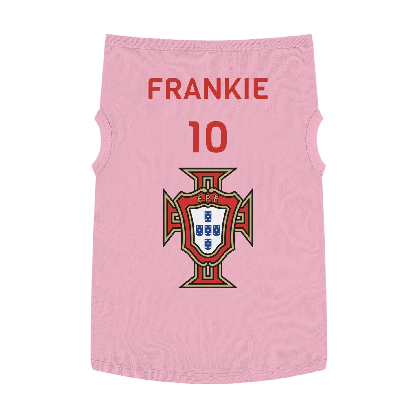 Customizable World Cup Pet Top — Team Portugal
