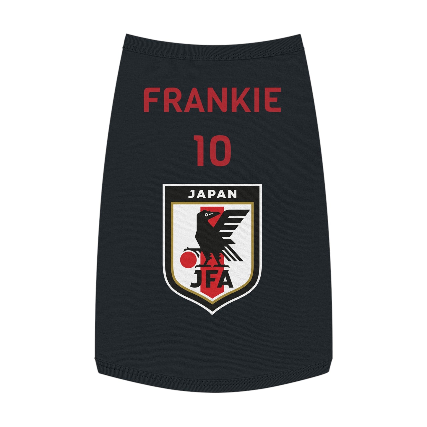 Customizable World Cup Pet Top — Team Japan