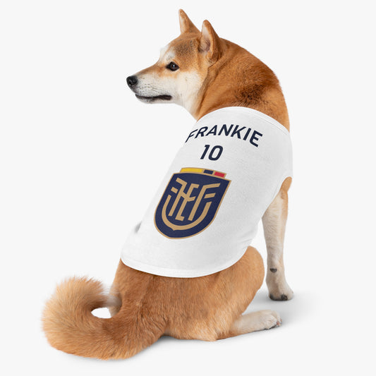 Customizable World Cup Pet Top — Team Ecuador