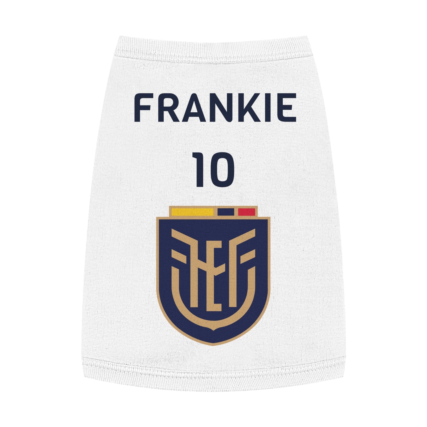 Customizable World Cup Pet Top — Team Ecuador