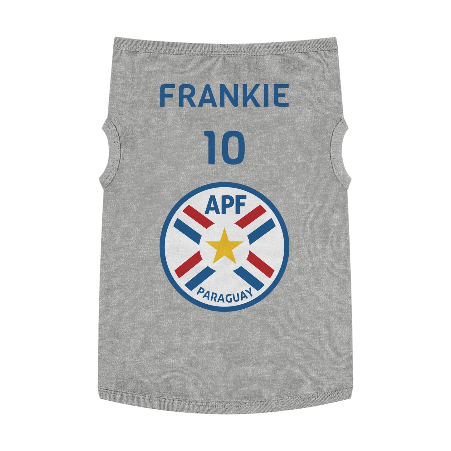 Customizable World Cup Pet Top — Team Paraguay