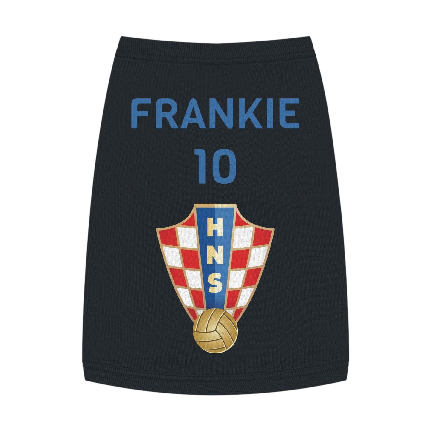 Customizable World Cup Pet Top — Team Croatia