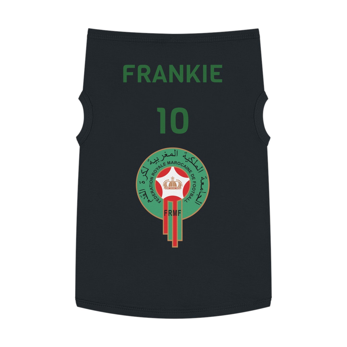 Customizable World Cup Pet Top — Team Morocco