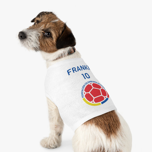 Customizable World Cup Pet Top — Team Columbia