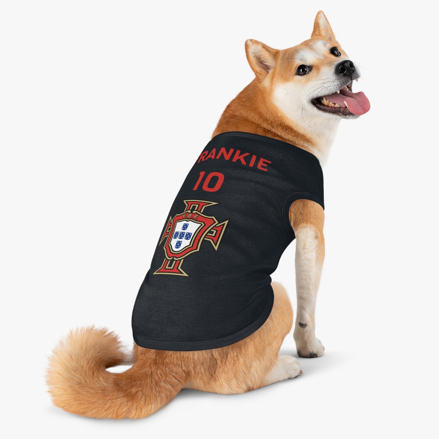 Customizable World Cup Pet Top — Team Portugal