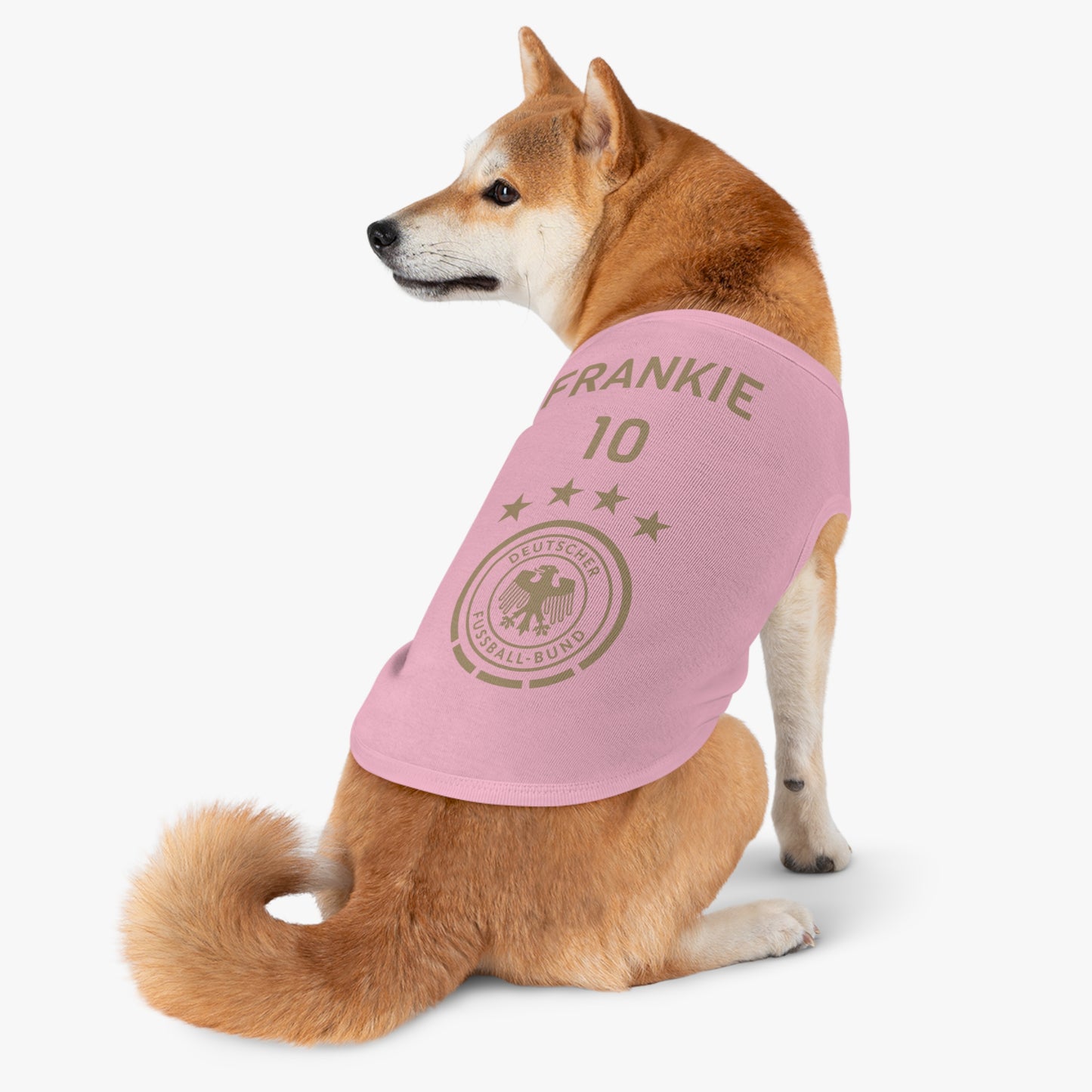 Customizable World Cup Pet Top — Team Germany